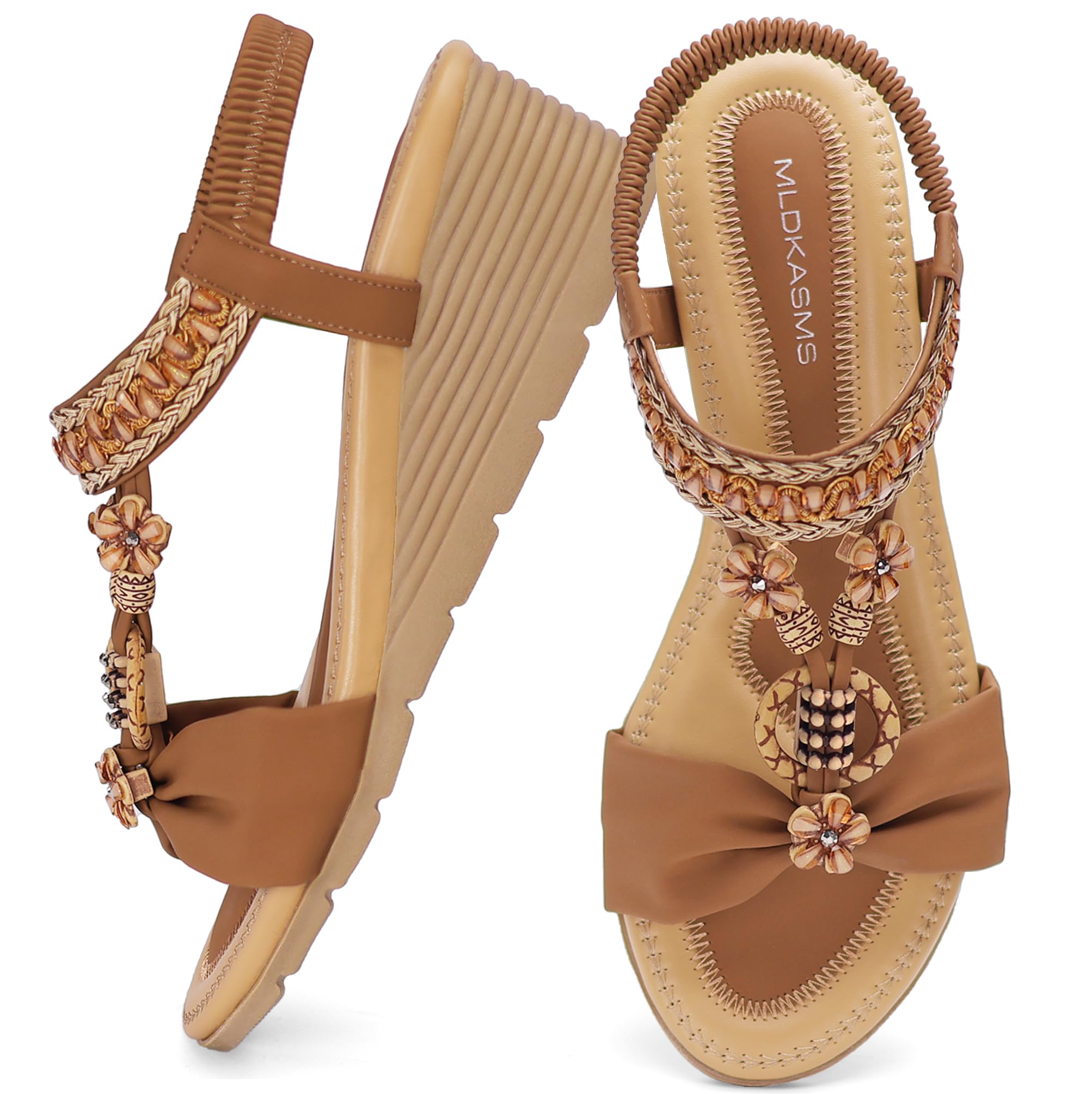Wedge Sandals for Women Comfortable: 2.2'' Dressy Casual Sandals