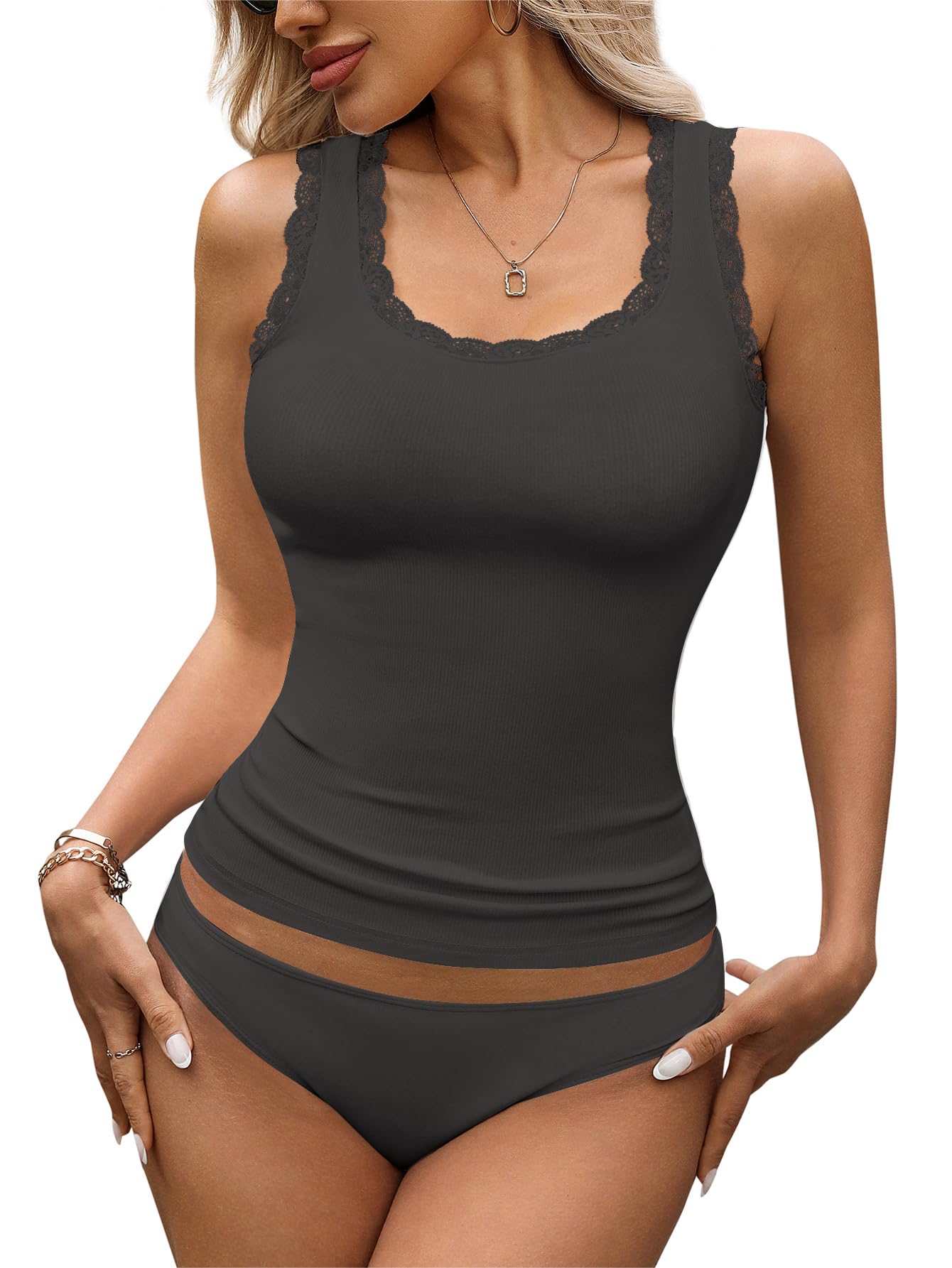 Women's Lace Camisole Tank Tops