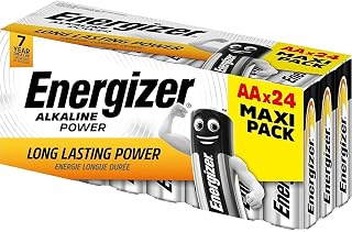 Energizer Aa Pack Of 24 Alkaline Batteries E300456400