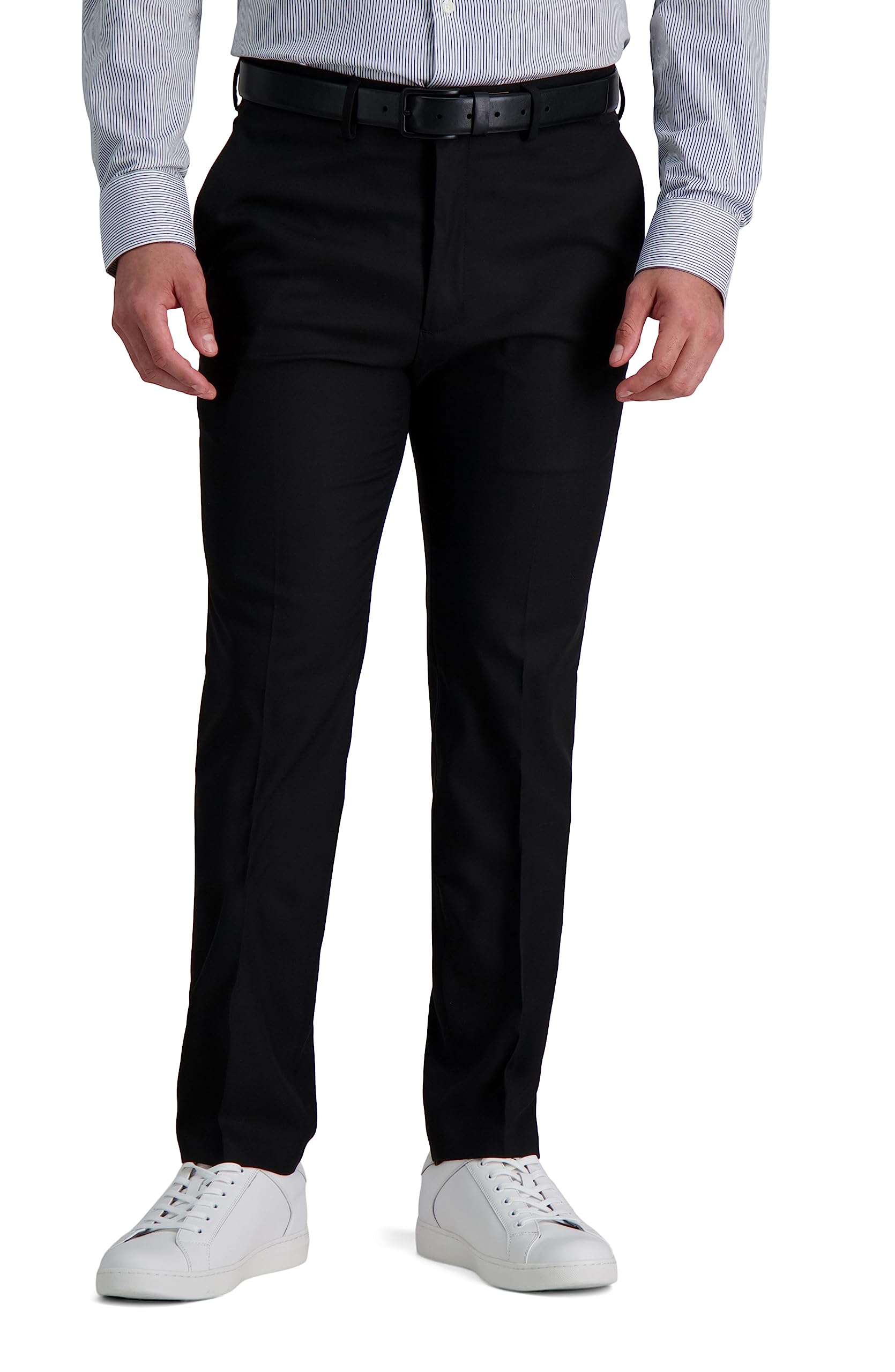 Kenneth Cole REACTION Men's Slim Fit Solid Performance Dress Trousers