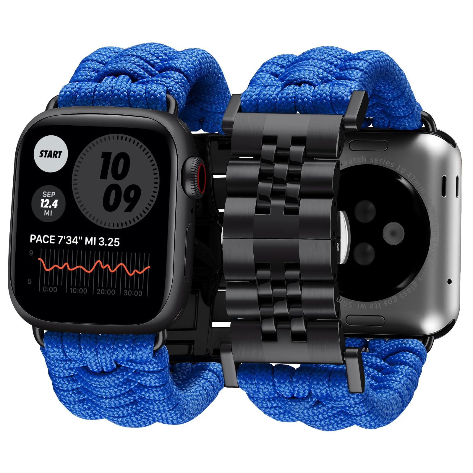 BINLUN Compatible with Apple Watch Strap 49 mm 46 mm 45 mm 44 mm 42 mm 41 mm 40 