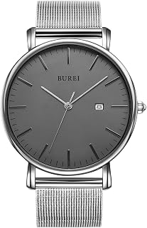 Men's Watch, Simple, Waterproof, Analog, Business, Milanese Mesh Strap, Men's Watch, Stylish, Popular, Date Brand, Men's Watch, Minimalist