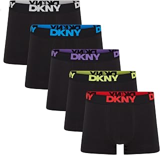 DKNY Scottsdale Mens Boxers Shorts Multipack | Elasticated branded waistband Machine washable Easy care Supportive Body hugging fit