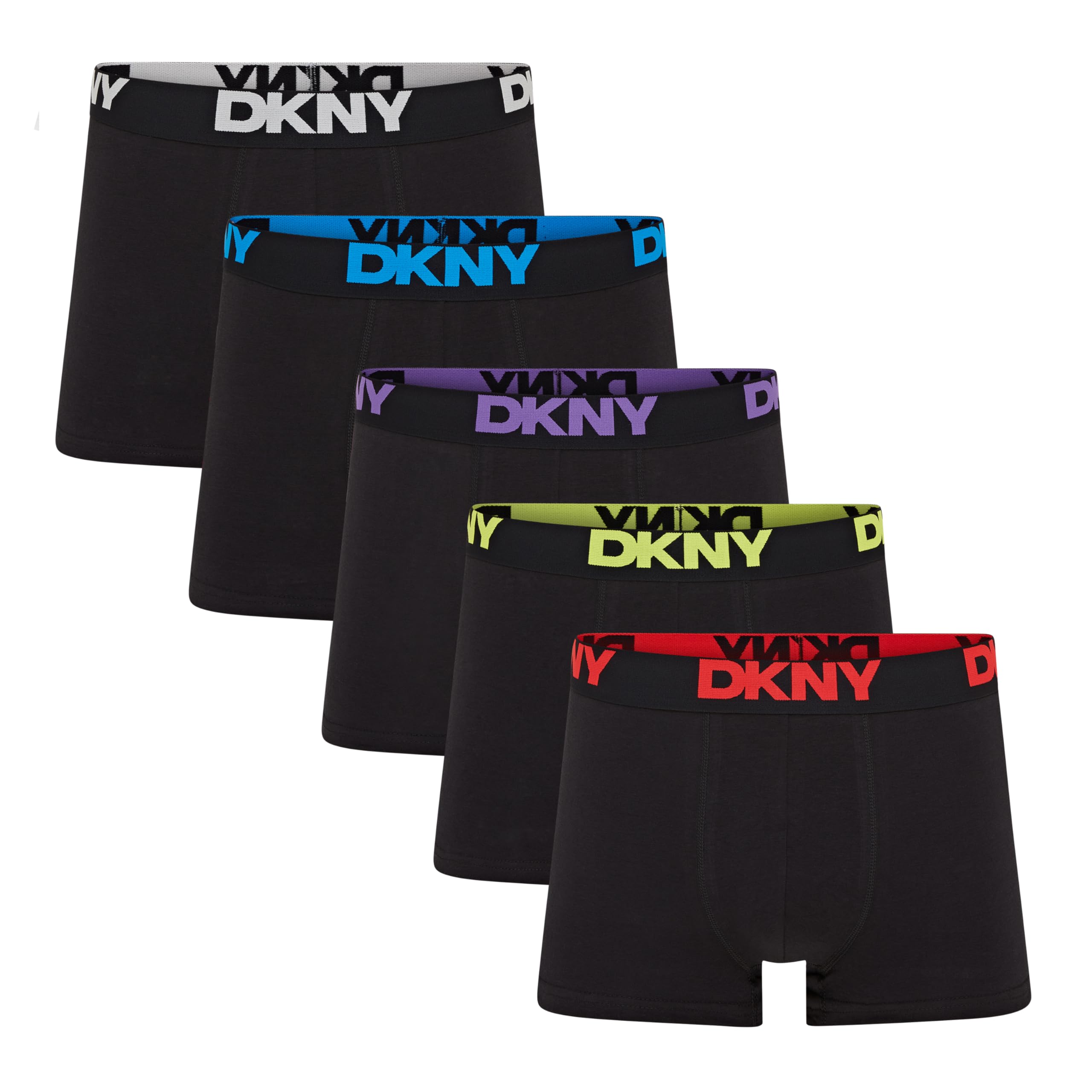 DKNY Scottsdale Mens Boxers Shorts Multipack | Elasticated branded waistband Mac