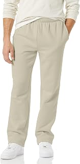 Amazon Essentials Men's Fleece Open Bottom Sweatpant (Available in Big and Tall)