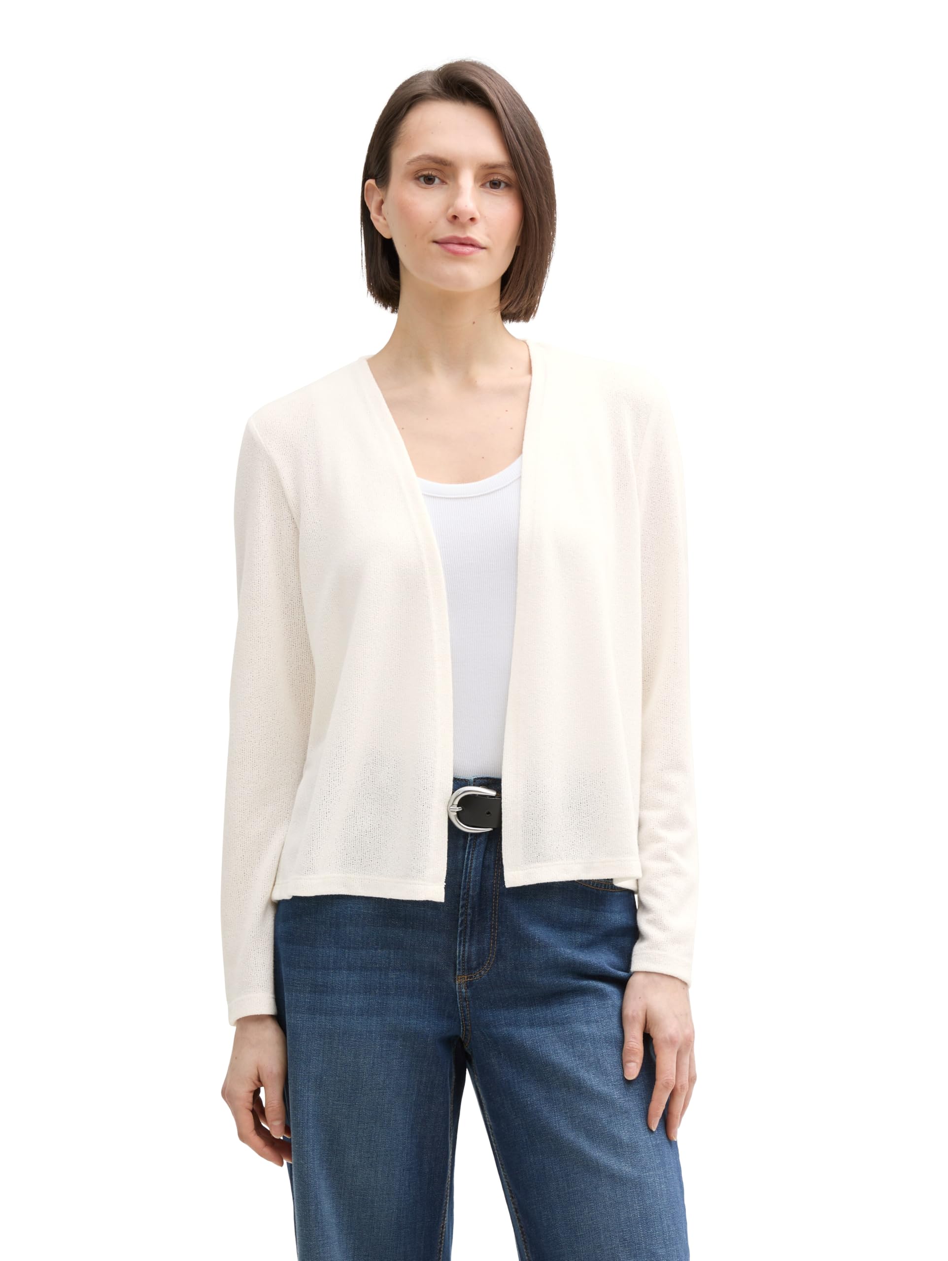 TOM TAILOR Women's 1036778 Basic Summer Cardigan (Pack of 1)
