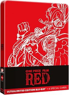 One Piece Film: Red (Steelbook Blu-ray + 6 cards)