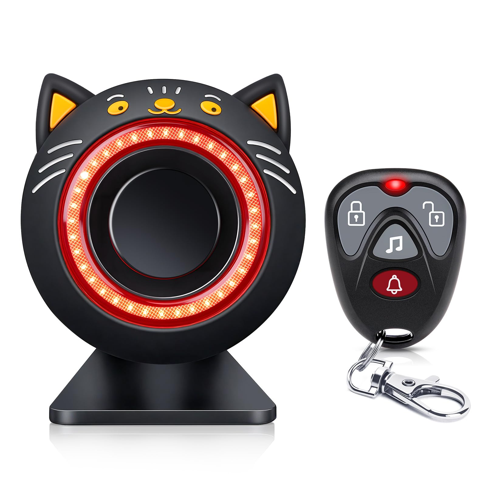 ELECTOP 120dB Car Alarm System with Motion Sensor & Sound, Car Security System A