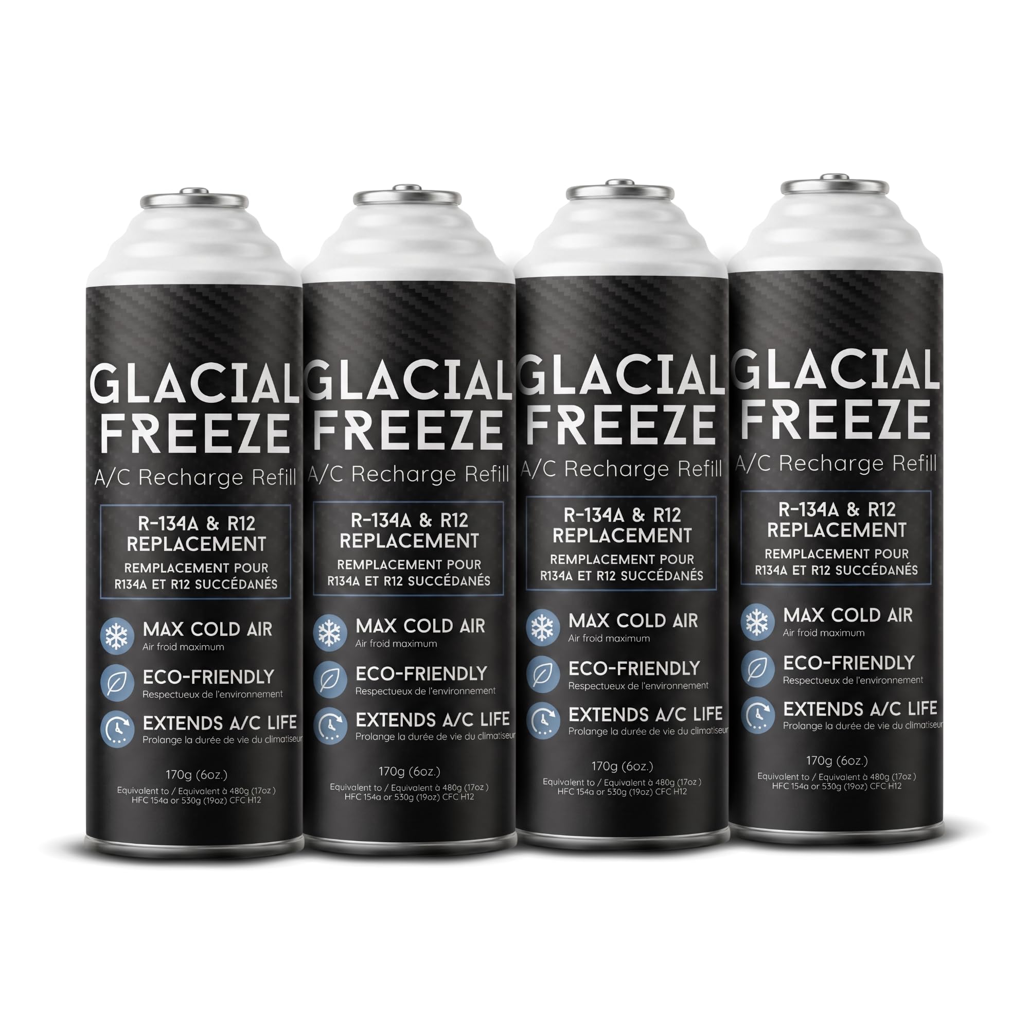 Tectonic Glacial Freeze R290 Replacement r134a Refrigerant Cans | R290 Replaceme