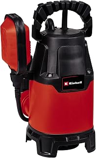 Einhell Dirty Water Pump 330W, 9,500 L/h Flow Rate | Extraction of Ponds, Excavations, Cellar Areas and Rain Water, Max. 6m Delivery Height, Ø 25mm Foreign Object GC-DP 3325
