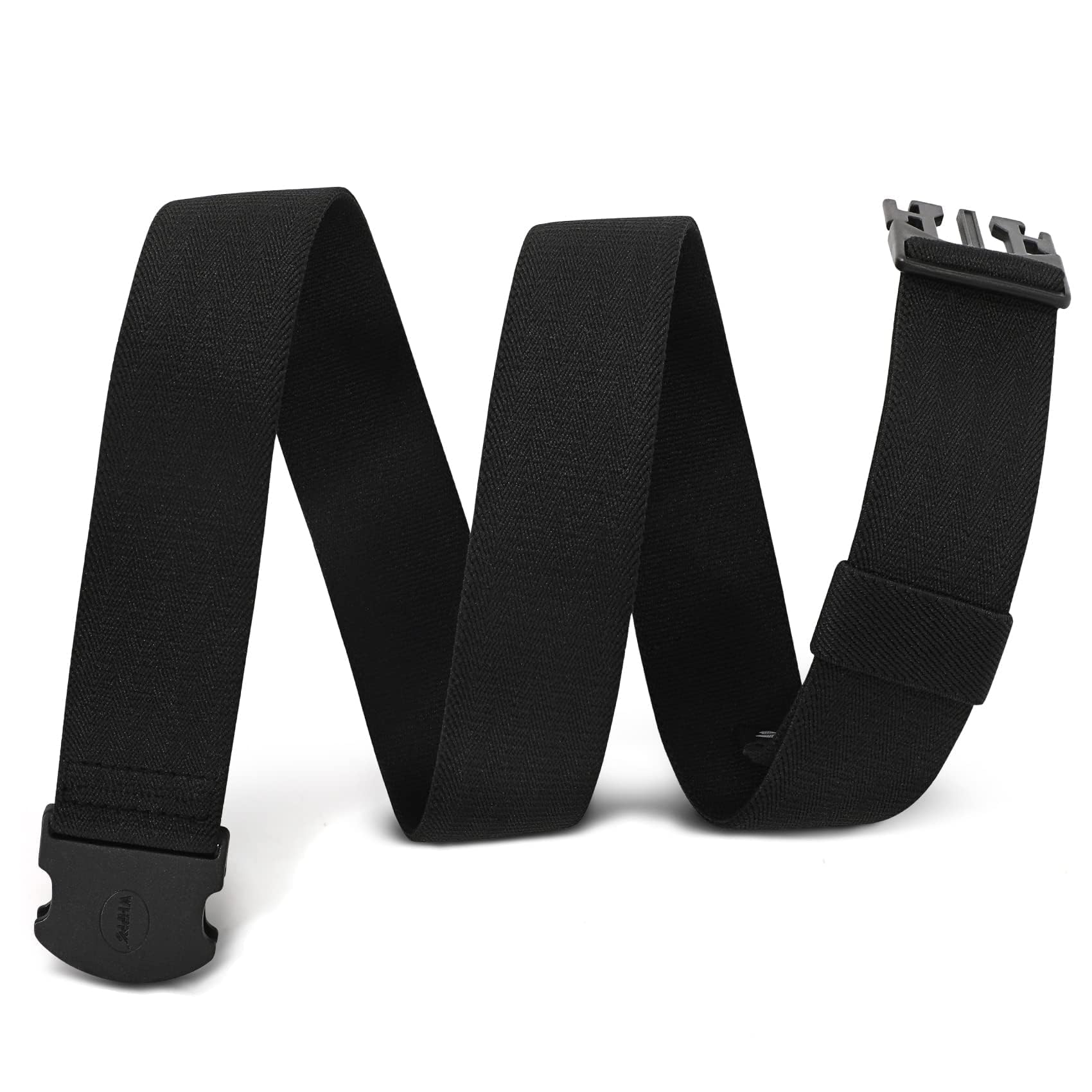 WHIPPY Mens Elastic Stretch Belt Unisex Adventure Web Belt for Women Men with No