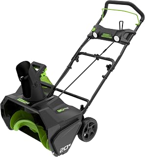 Greenworks PRO 80V 20-Inch Cordless Snow Blower Thrower, Led Lights&180° Adjustable Chute, 10" Clearing Depth&25ft Throw Distance, Electric Snow Removal Tool for Driveway Sidewalk Patio (Tool Only)