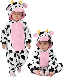 Spooktacular Creations Halloween Baby Animal Costume, Toddler Hooded Jumpsuit for Baby Halloween Dress Up Costume Party