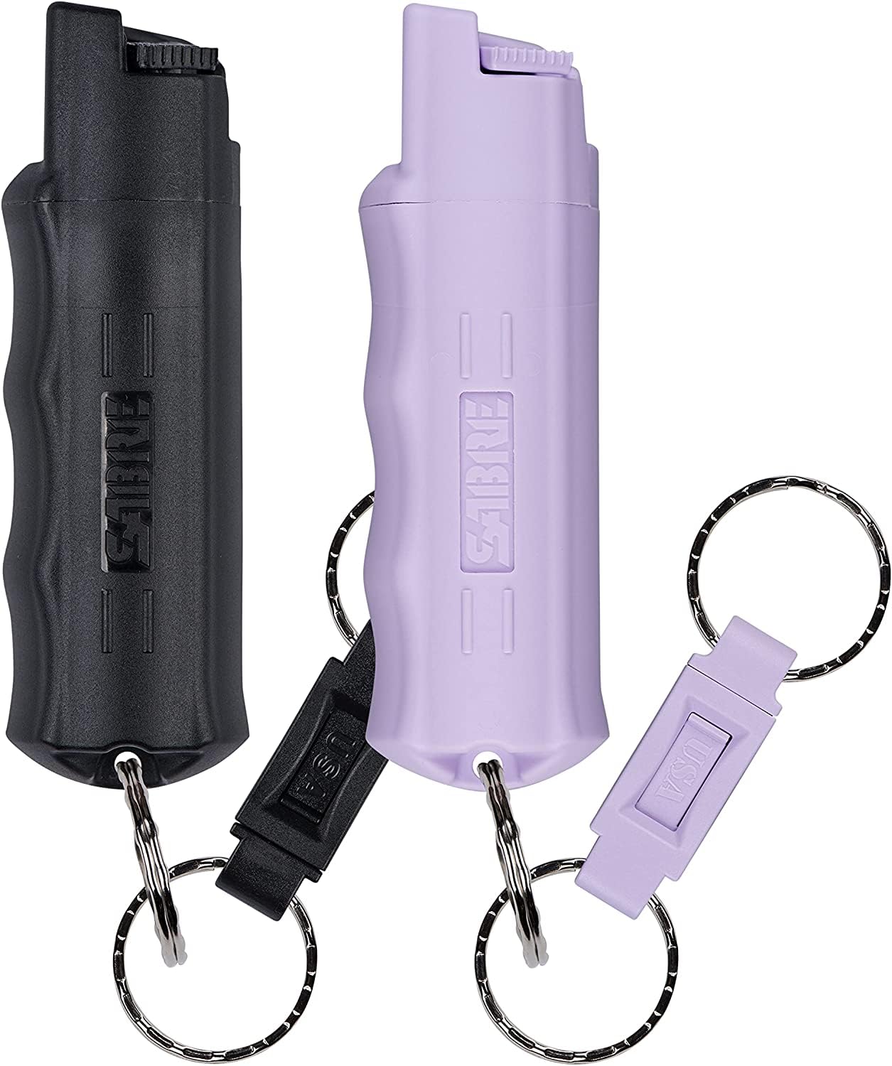 Sabre Pepper Spray with Quick Release Keychain for Self Defense – Multi Pack Max