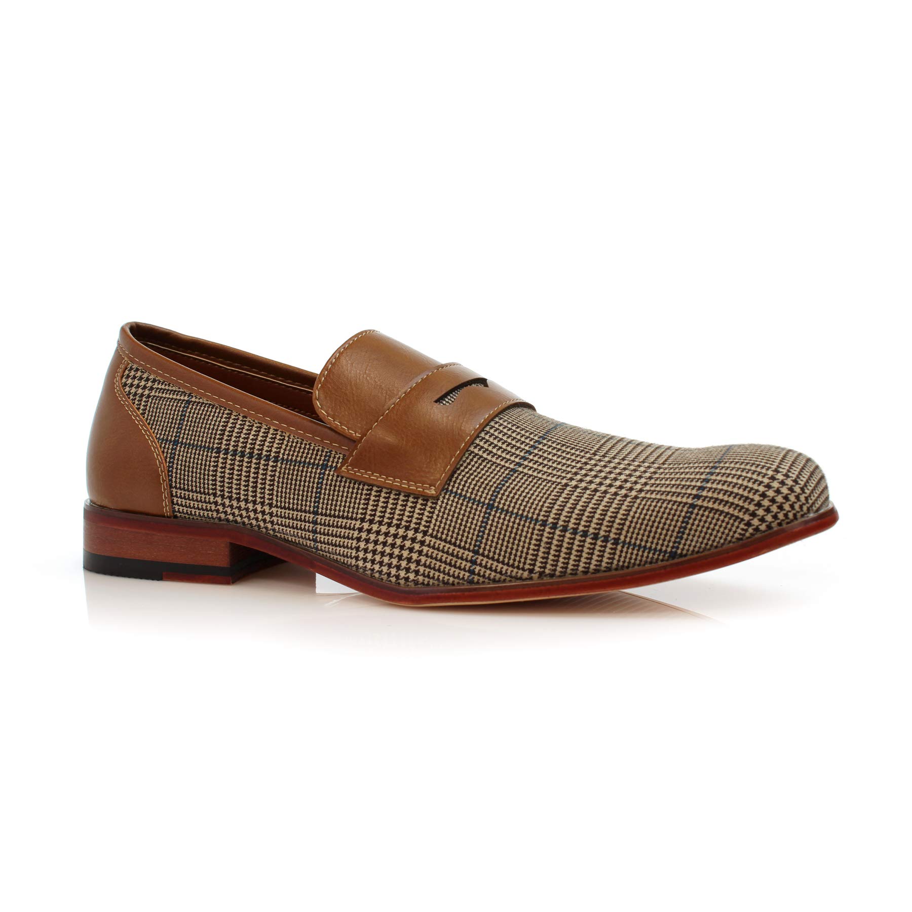 Ferro Aldo Dylan MFA19671 Classic Mock-Toe Penny Loafer for Men