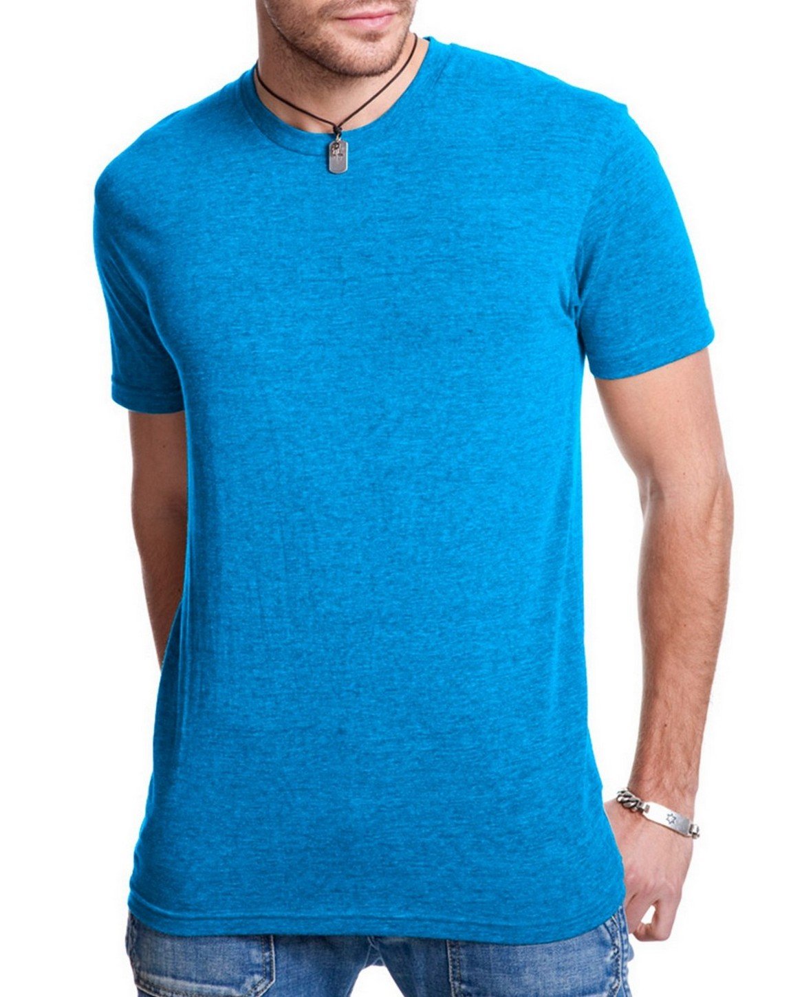 Next Level Men's Tri-Blend Crew Tee (6010)