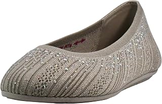 Skechers Womens Cleo 2.0 - Glitzy Daze Ballet Flat