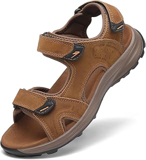 FLARUT Men's Athletic Sandals Hiking Open Toe Walking Water Shoes