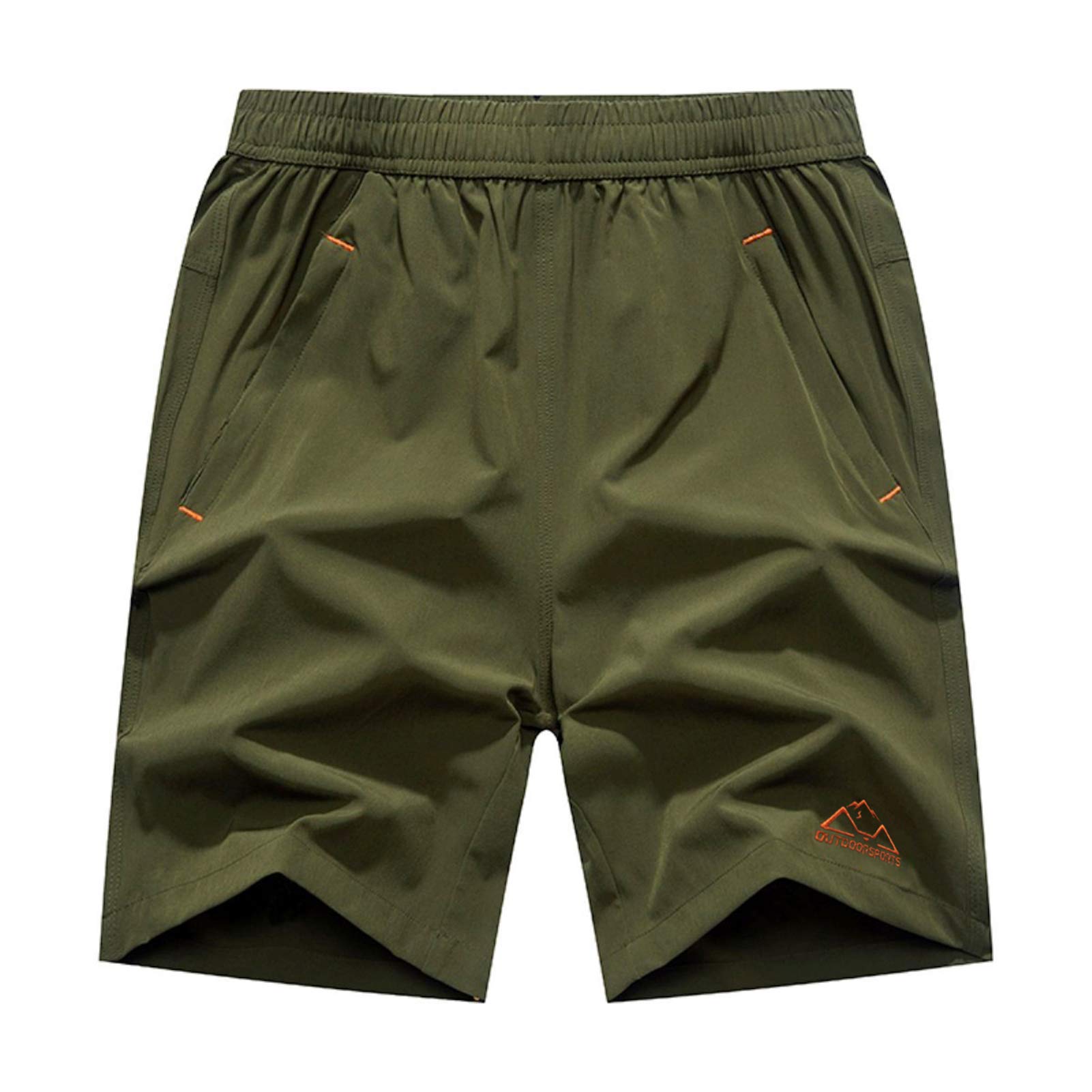 Rdruko Men's Quick Dry Hiking Shorts Lightweight Running Gym Outdoor Active Shor