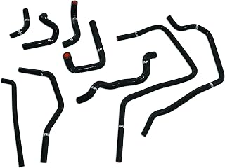 Mishimoto MMHOSE-SUB-ANCBK Ancillary Hose Kit Compatible with Subaru Impreza WRX/STI 2001-2005 Black