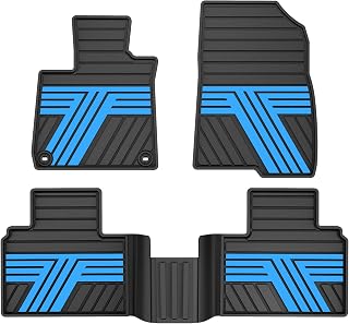 TTX LIGHTING Floor Mats for Honda Accord 2018-2022, Electric Blue