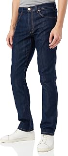 Wrangler - Men's Jeans - Straight Fit Regular - Greensboro - Light Blue Fade