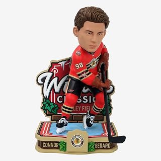 Connor Bedard Chicago Blackhawks 2025 Winter Classic Bobblehead NHL