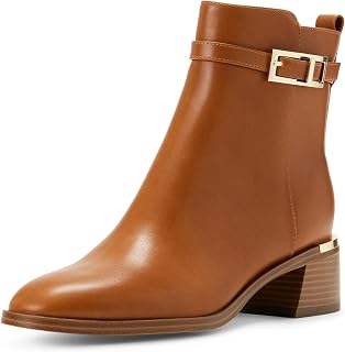 Calvin Klein Jallis, Women's Ankle Boots, Natural Dark 120, 41 EU