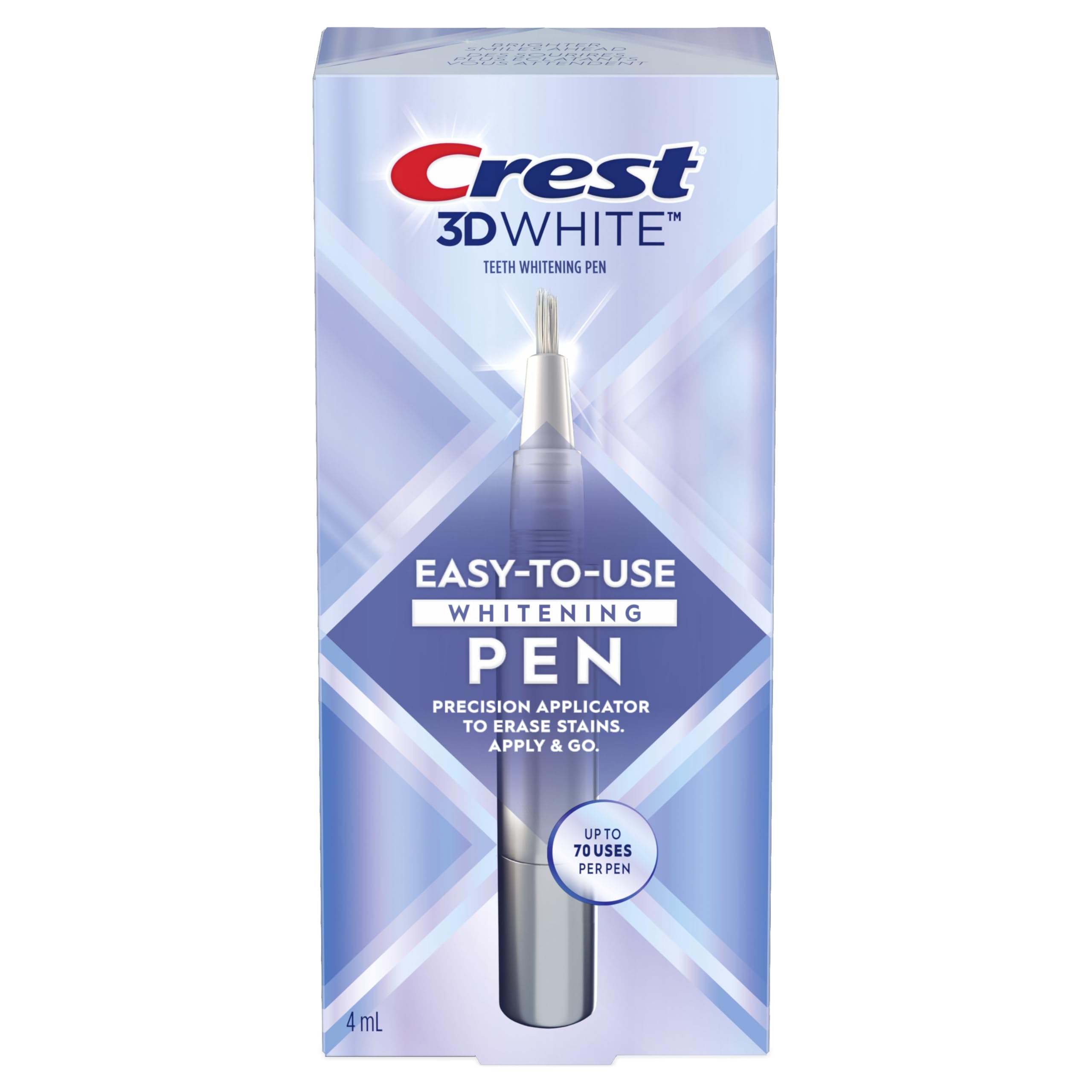 Crest 3D White Easy-To-Use Whitening Pen, 1 Teeth Whitening Pen