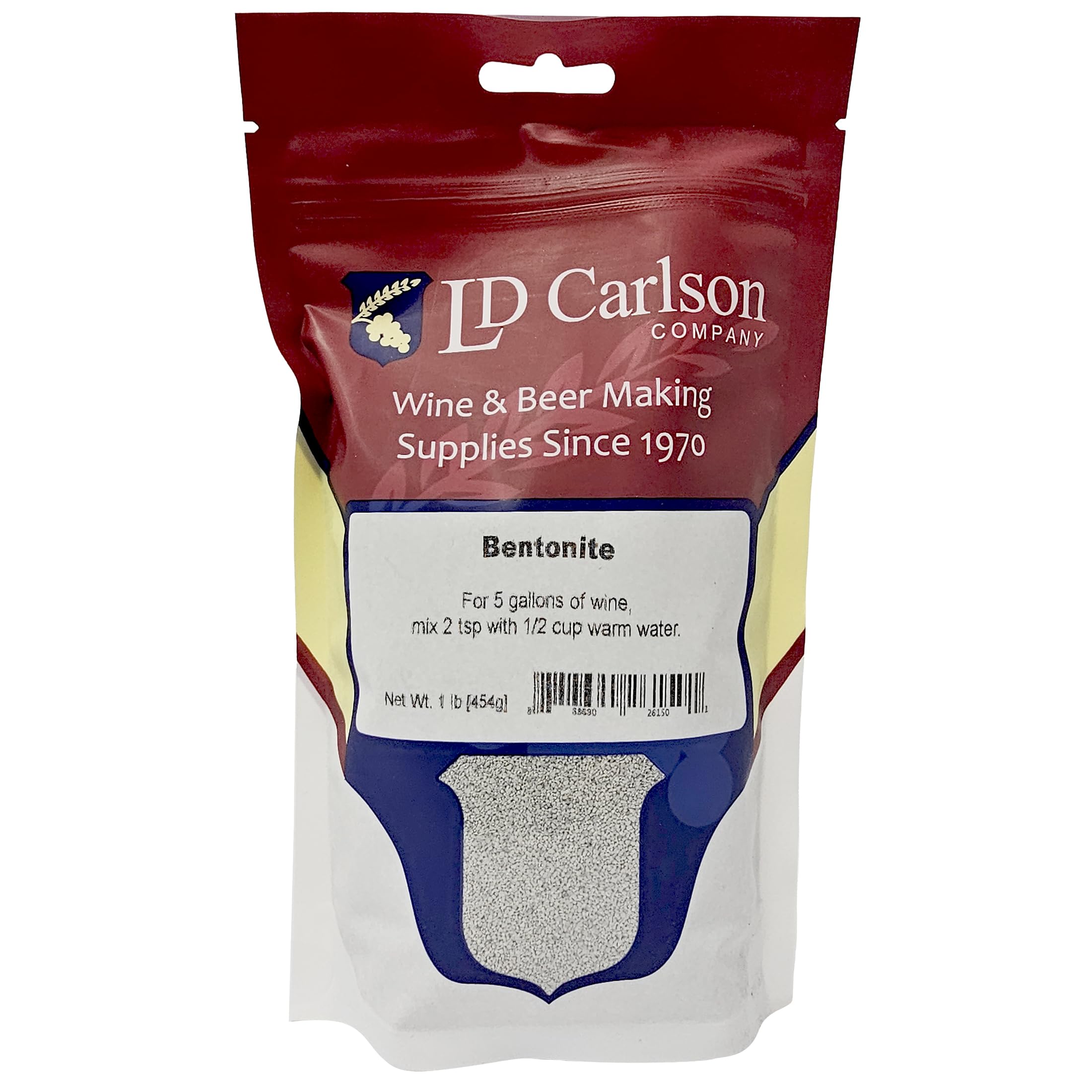 Vinyl Designz 1LB Bentonite for Wine Making and More