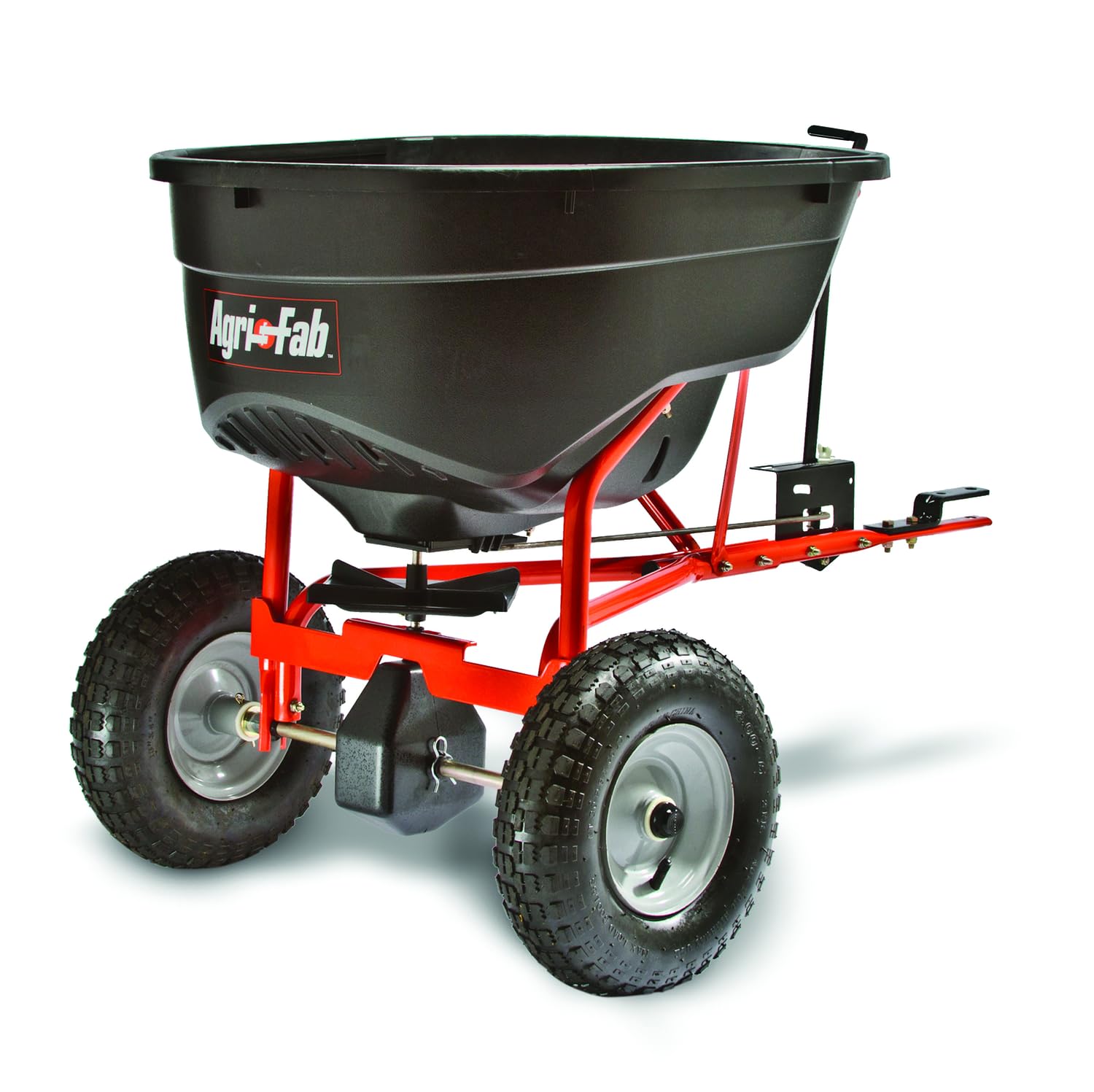 Agri-Fab Pull Behind Broadcast Spreader for Seed, Fertilizer, Salt and Ice Melt,