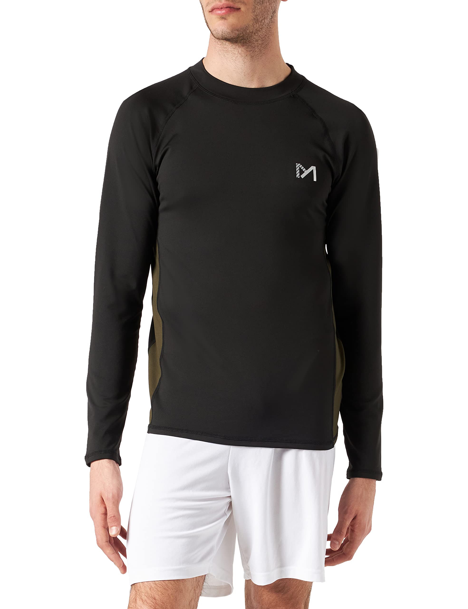 MEETYOO Men's Base Layer Compression T-Shirt Running Fitness Sport Gym