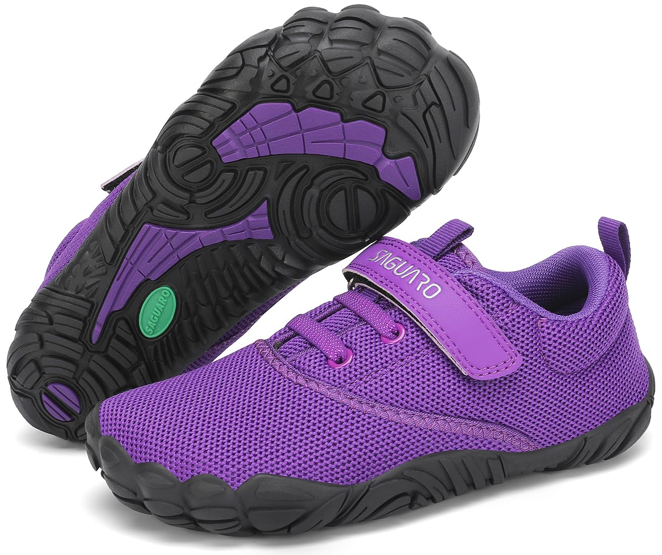 SAGUARO Barefoot Children's Non-Slip and Lightweight Barefoot Shoes, Size 24-36