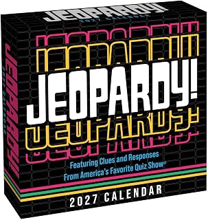 JEOPARDY! 2027 Day-to-Day Calendar