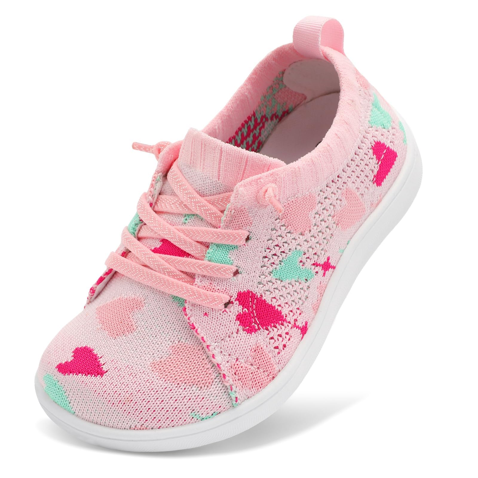 JIASUQI Toddler Shoes Boys Girls Wide Barefoot Slip on Shoes Kids Breathable Zer