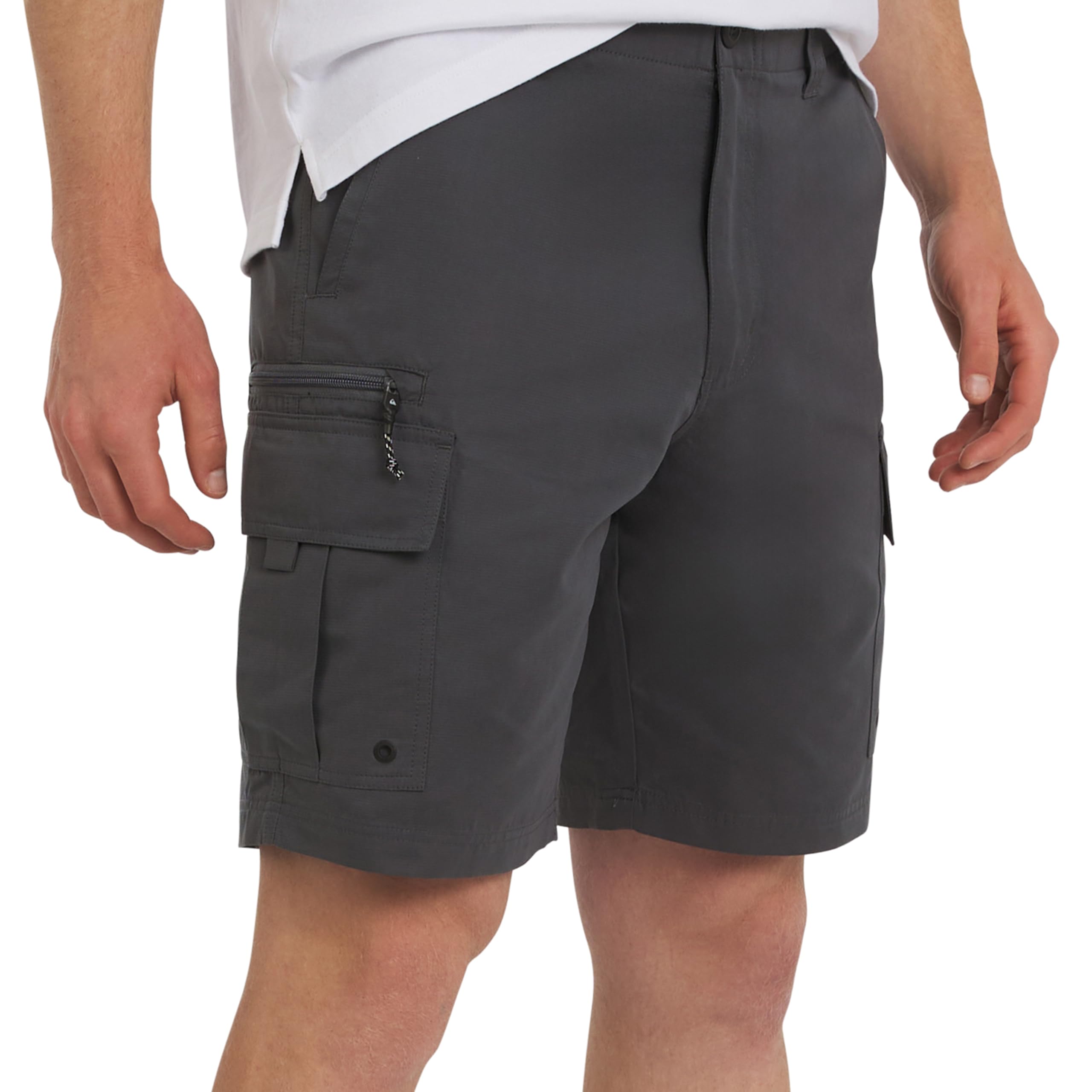 Quiksilver Regular Fit Fixed Waist Water Friendly Active Hybrid Cargo Trousers f