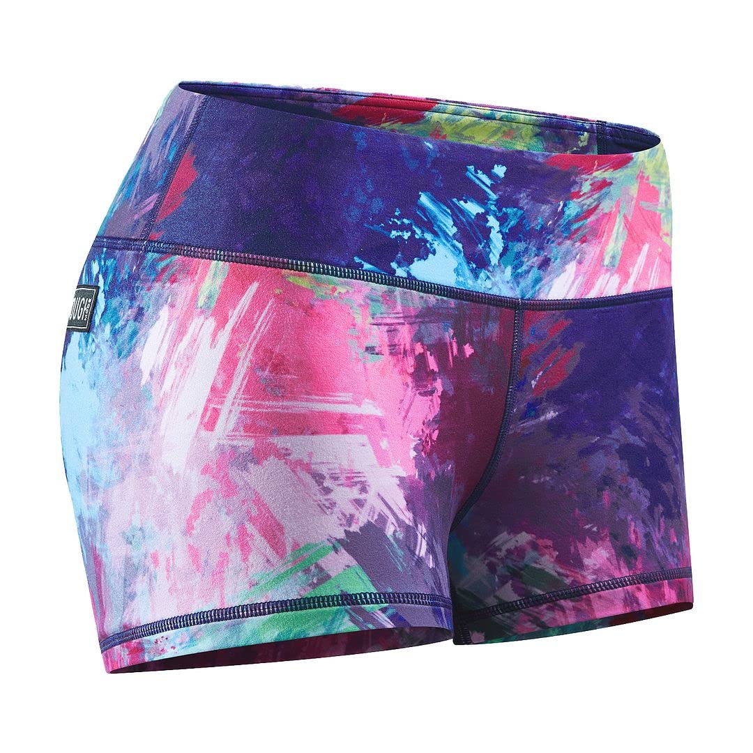 Tough Mode Womens 3" Lightweight Running WOD Volleyball Shorts Workout Mesh Line