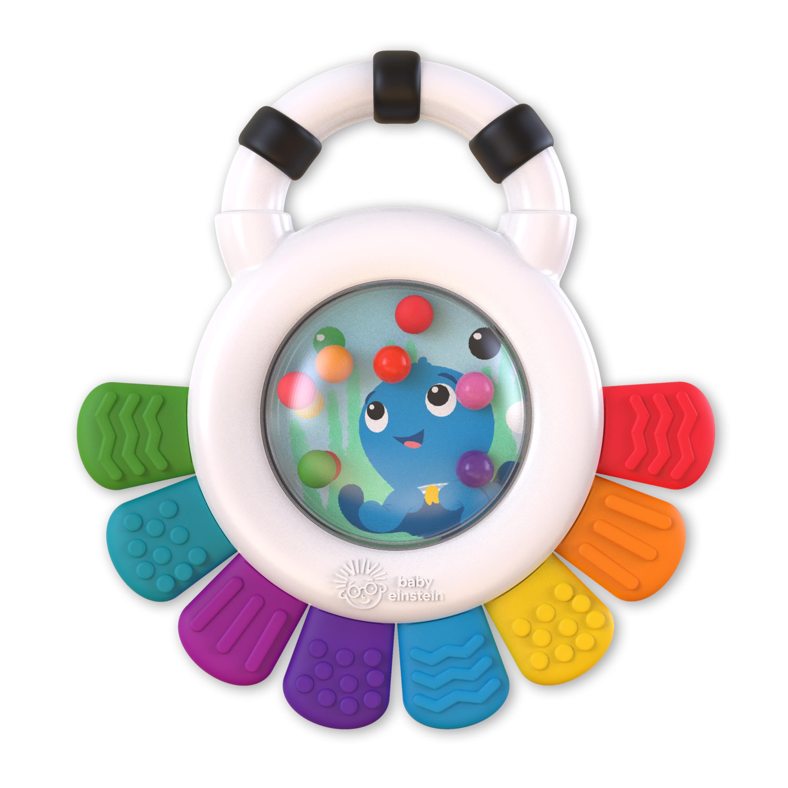 Baby Einstein Outstanding Opus The Octopus Sensory Rattle & Teether Multi-Use To