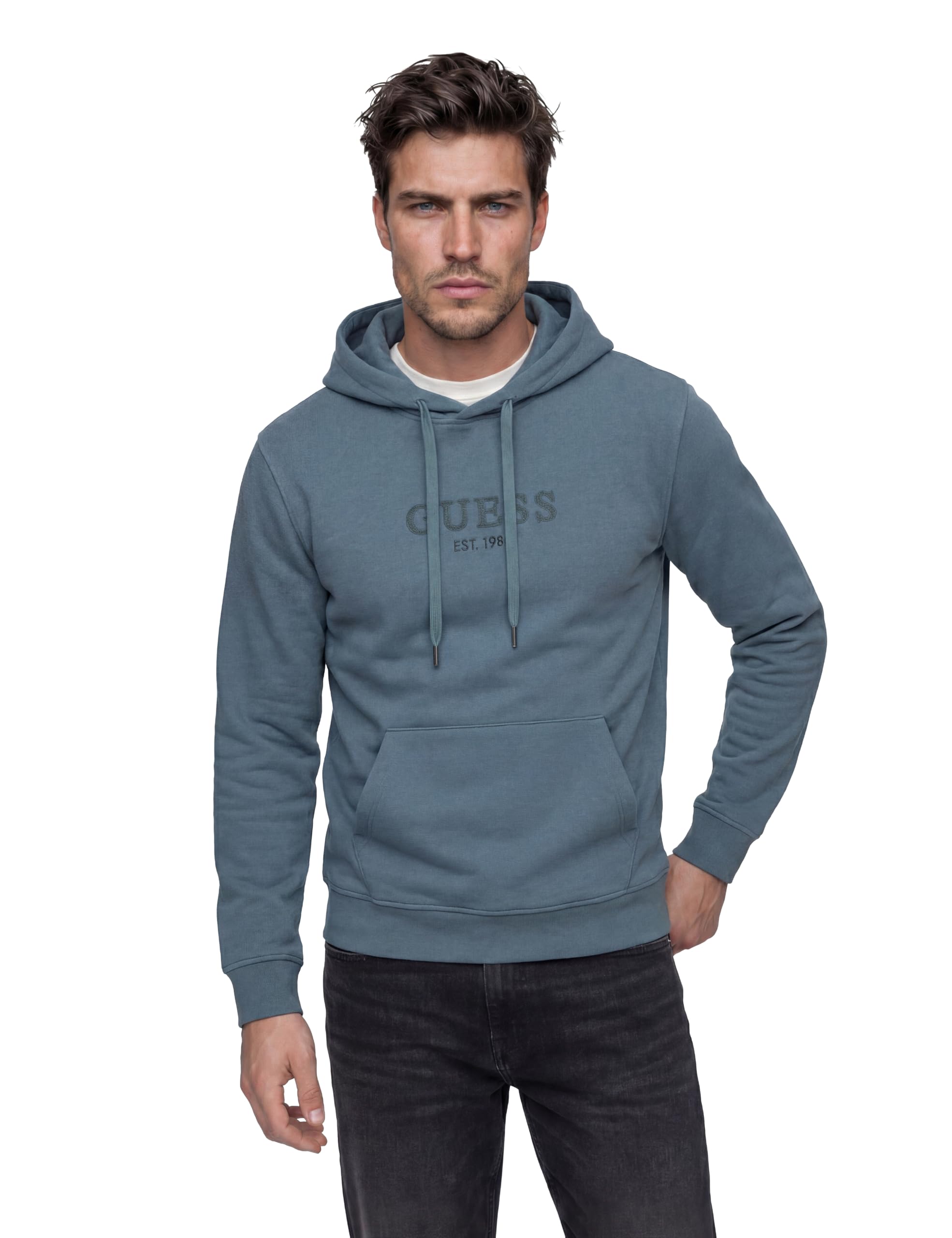 Guess Men's Classic Logo Hoodie