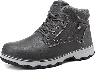 Boots Men Winter Zipper Snow Shoes Ankle Boots Warm Boots