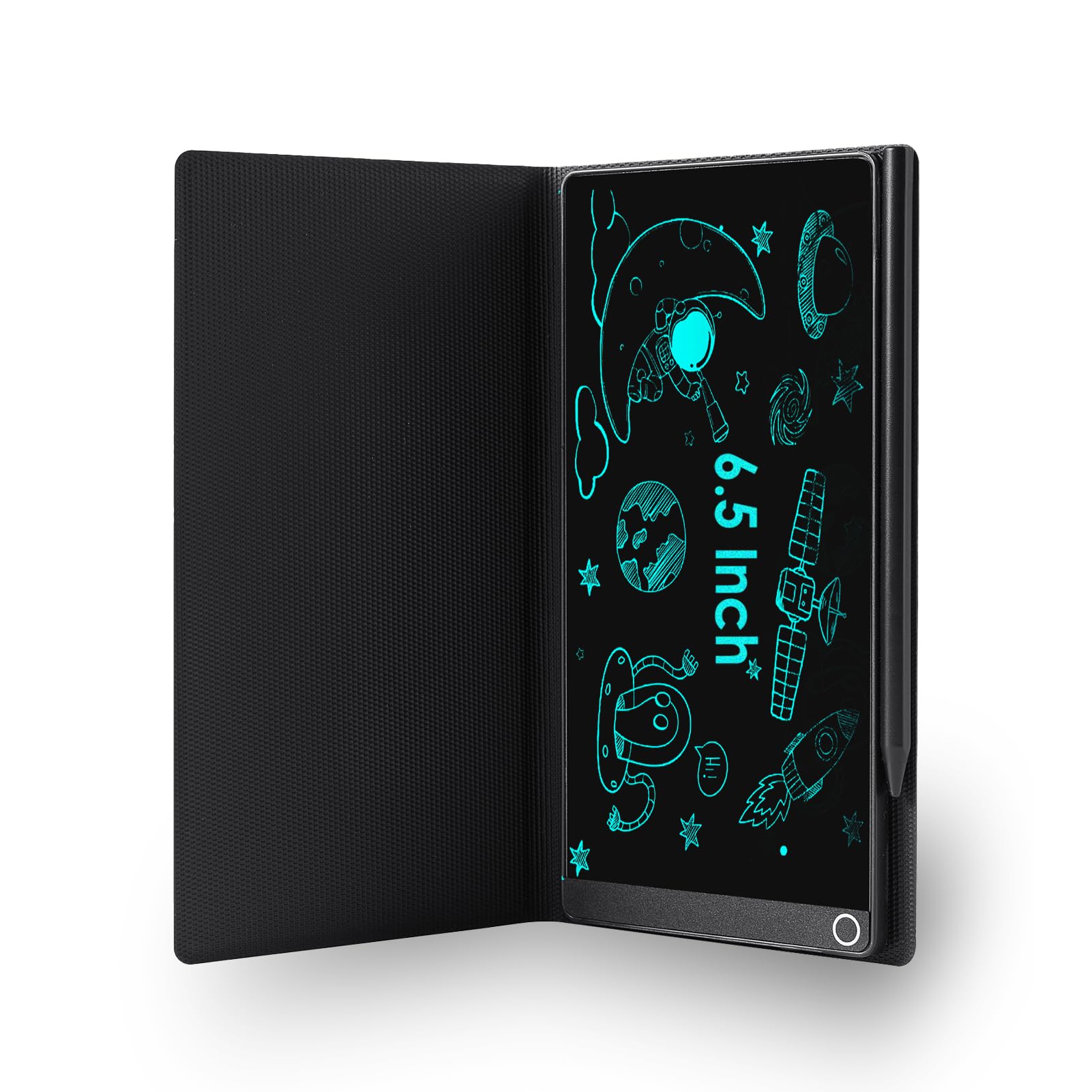 Vvikizy 6.5 Inch LCD Writing Tablet, Reusable erasable Writing pad | Portable Fu