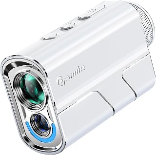 T200 Mini Golf Rangefinder with Slope,1000 Yards Rechargeable Rangefinder Golf, PNLC Display, 7X Magnification, 5.6oz Aluminum Alloy Body, Slope Compensation, Triangulation Mode