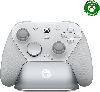 GameSir G7 Pro Wired Controller for Xbox Series X|S, Xbox One, Wireless Gamepad for PC&Android with TMR Sticks, Hall Effect Analog Triggers, 1000Hz Polling Rate, 3.5mm Audio Jack - White