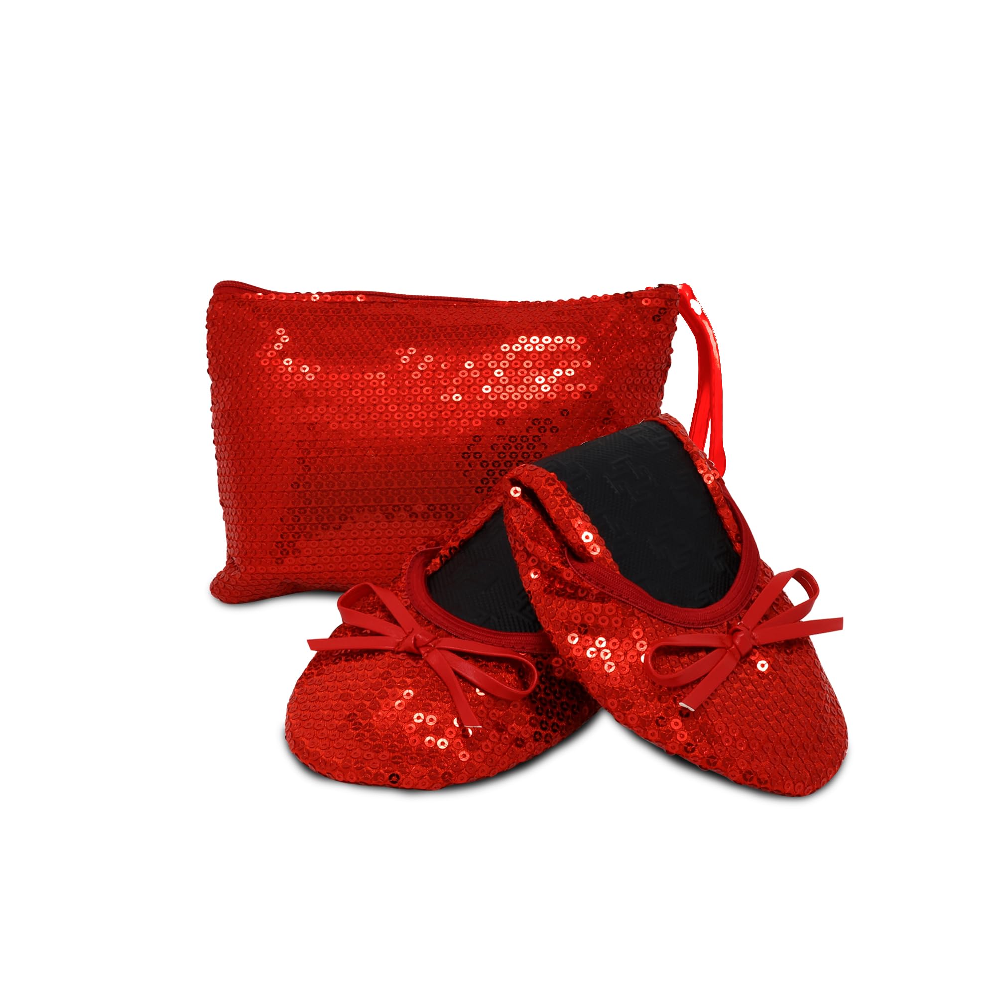 Silky Toes Foldable Flats for Women, Ballet Shoes for Wedding &Travel | Emergenc