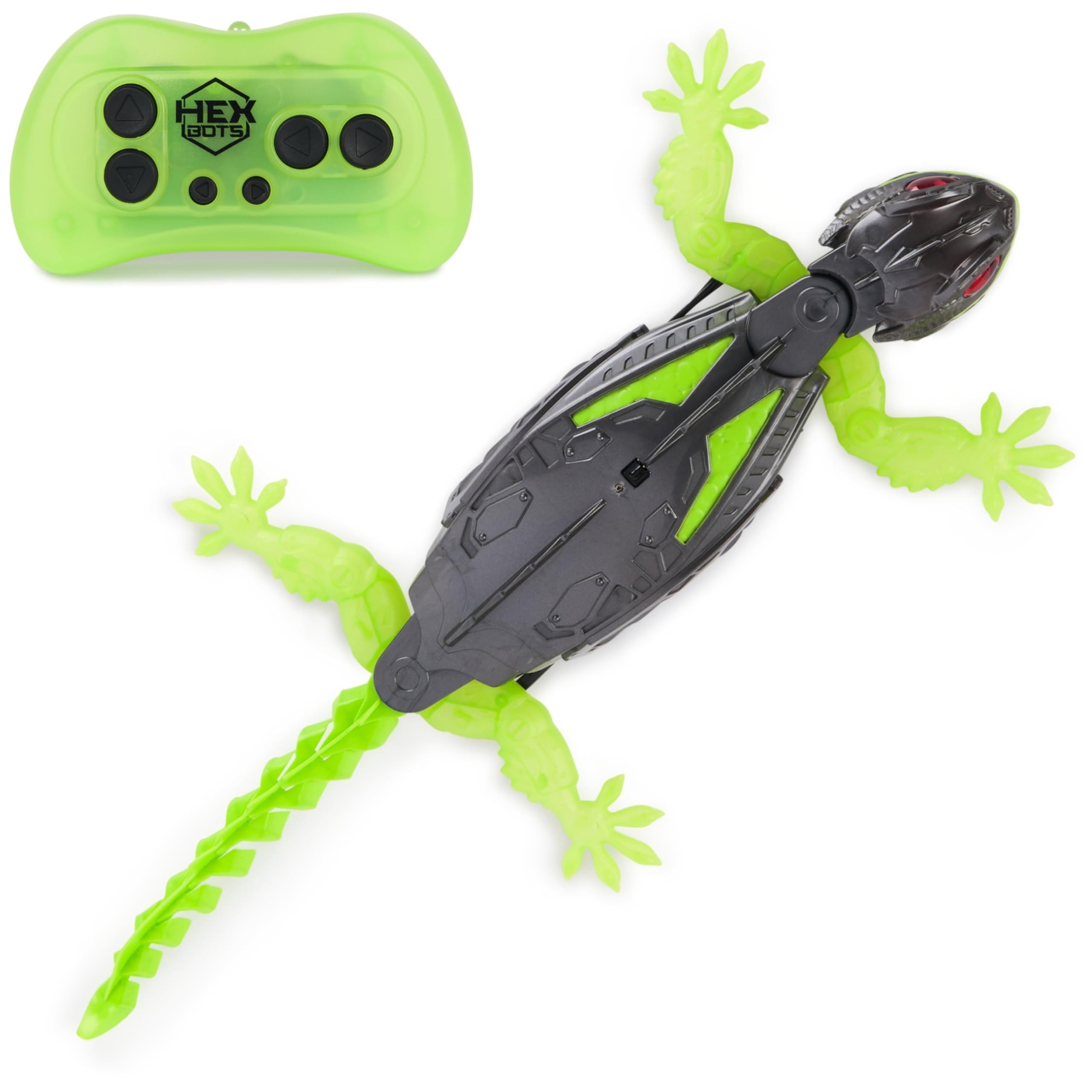 HEX Bots Wall Crawler Gecko with Official Wall Climber Technology, Rechargeable 