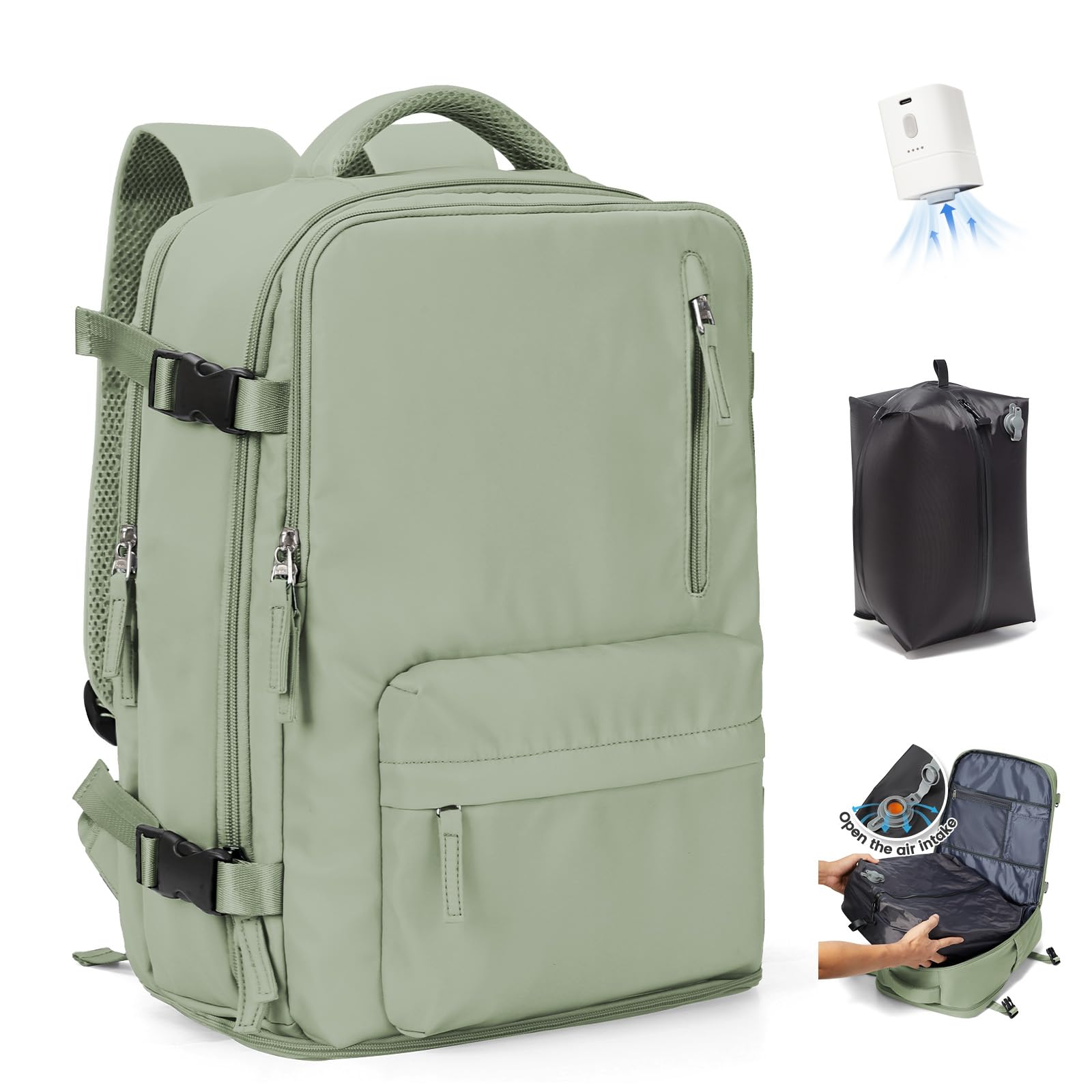 SZLX Ryanair Ryanair 40 x 30 x 20 x 20 cm Vacuum Backpack with Pump 40 x 20 x 25