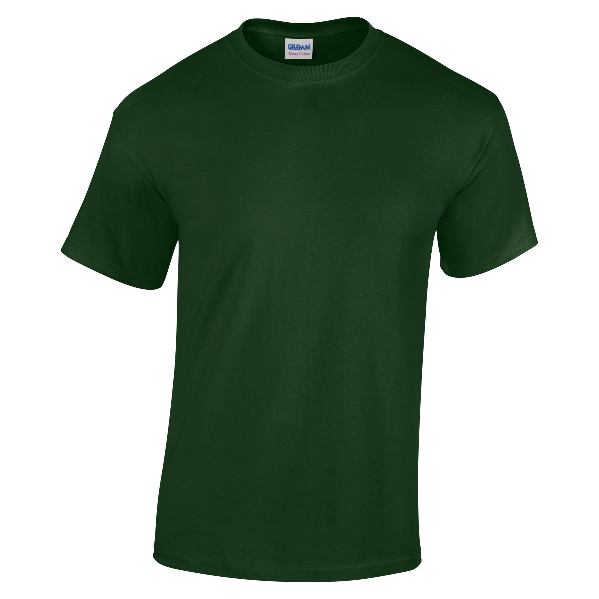 Gildan Men's Shirt, Forest Green, XS