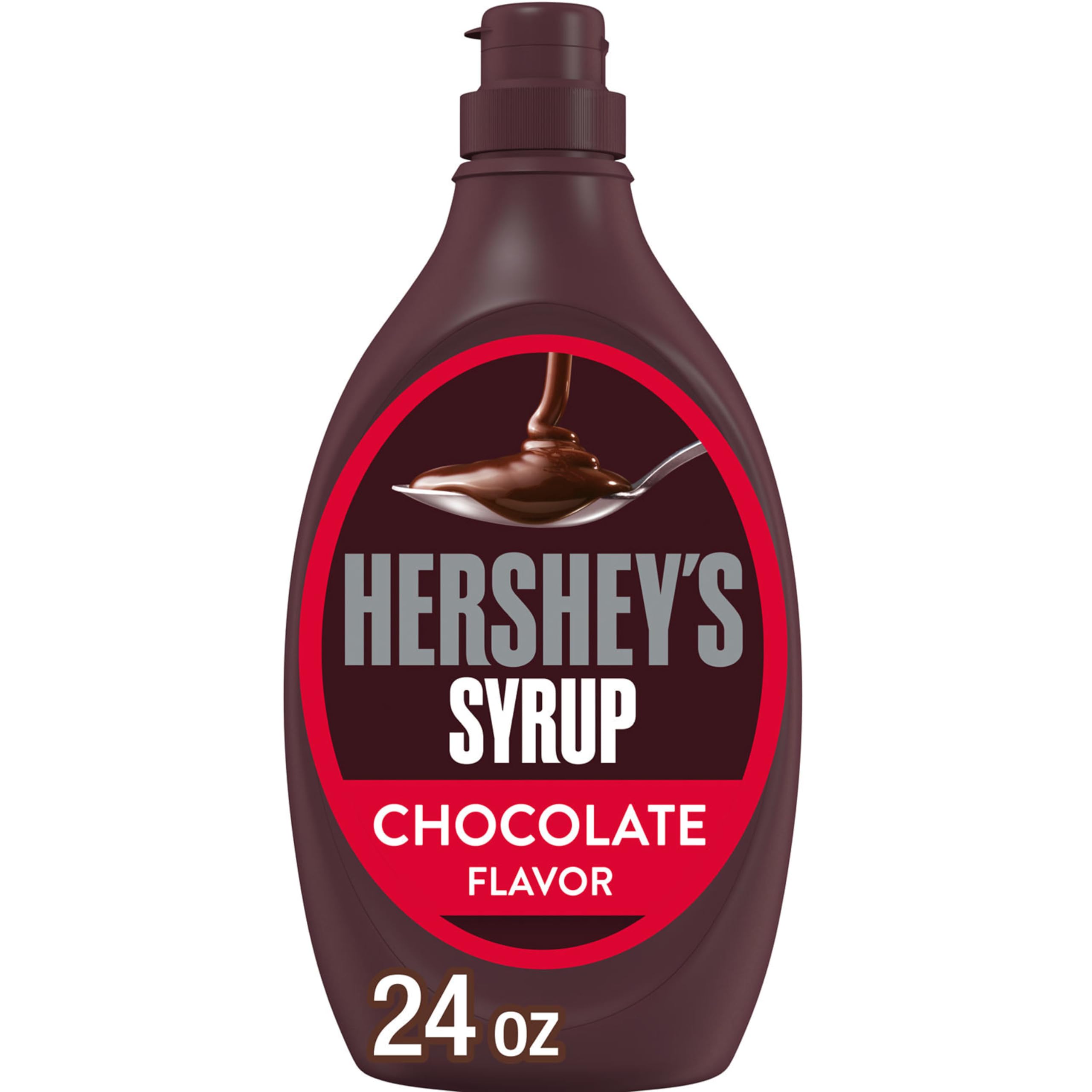 HERSHEY'S Chocolate Flavored Syrup Bottle, 24 oz | Kosher Chocolate Flavored Syr