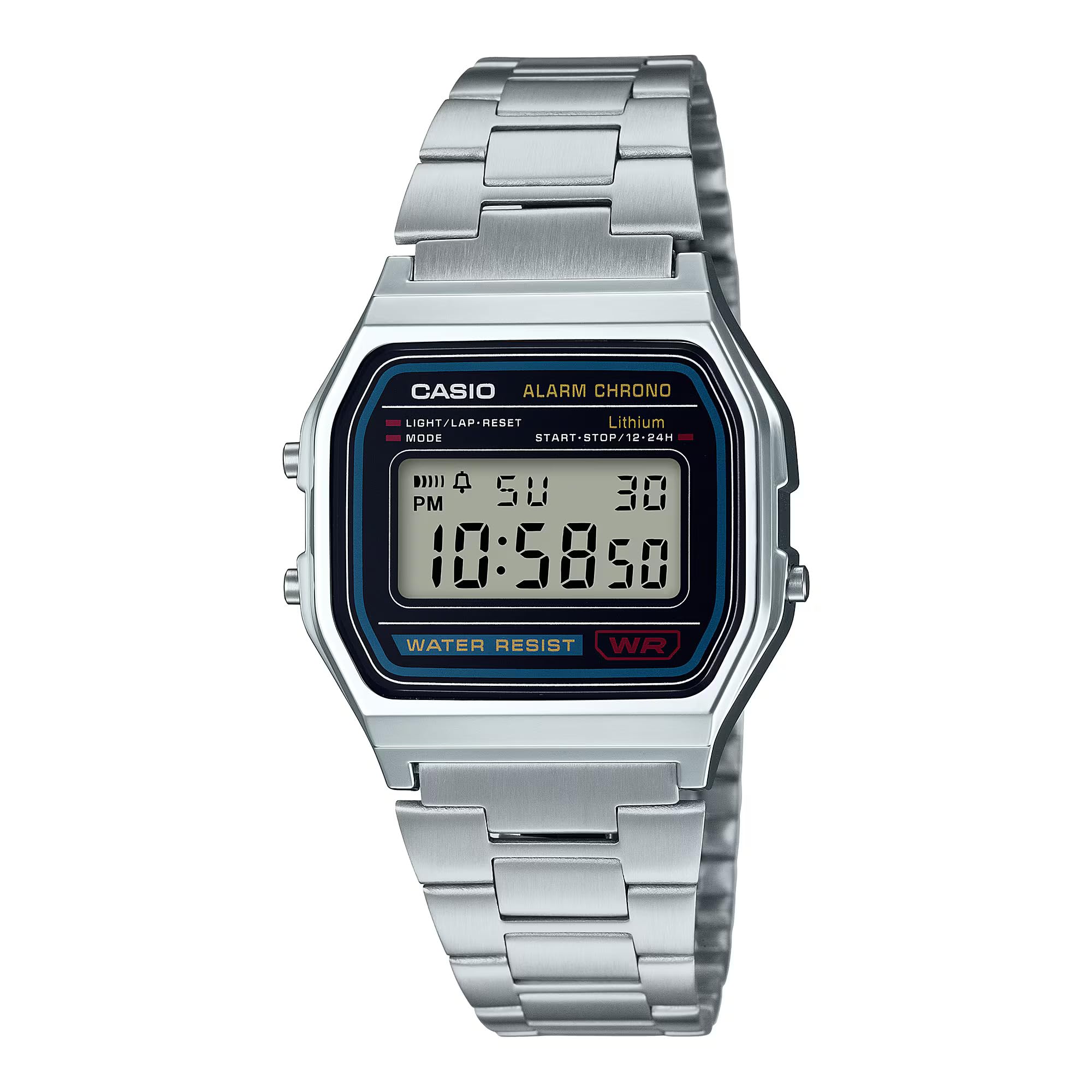Casio A158WA Series | Unisex Digital Watch | Vintage | WR | 100 SEC Stop Watch |