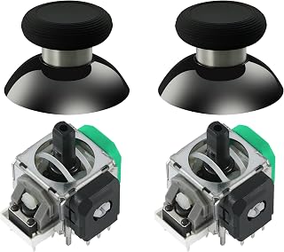 GuliKit TMR Joystick Replacement for Xbox Series X|S/Elite 2 Controller | Anti-Drift Magnetic Stick Repair Module with Thumbstick Caps, Soldering Required